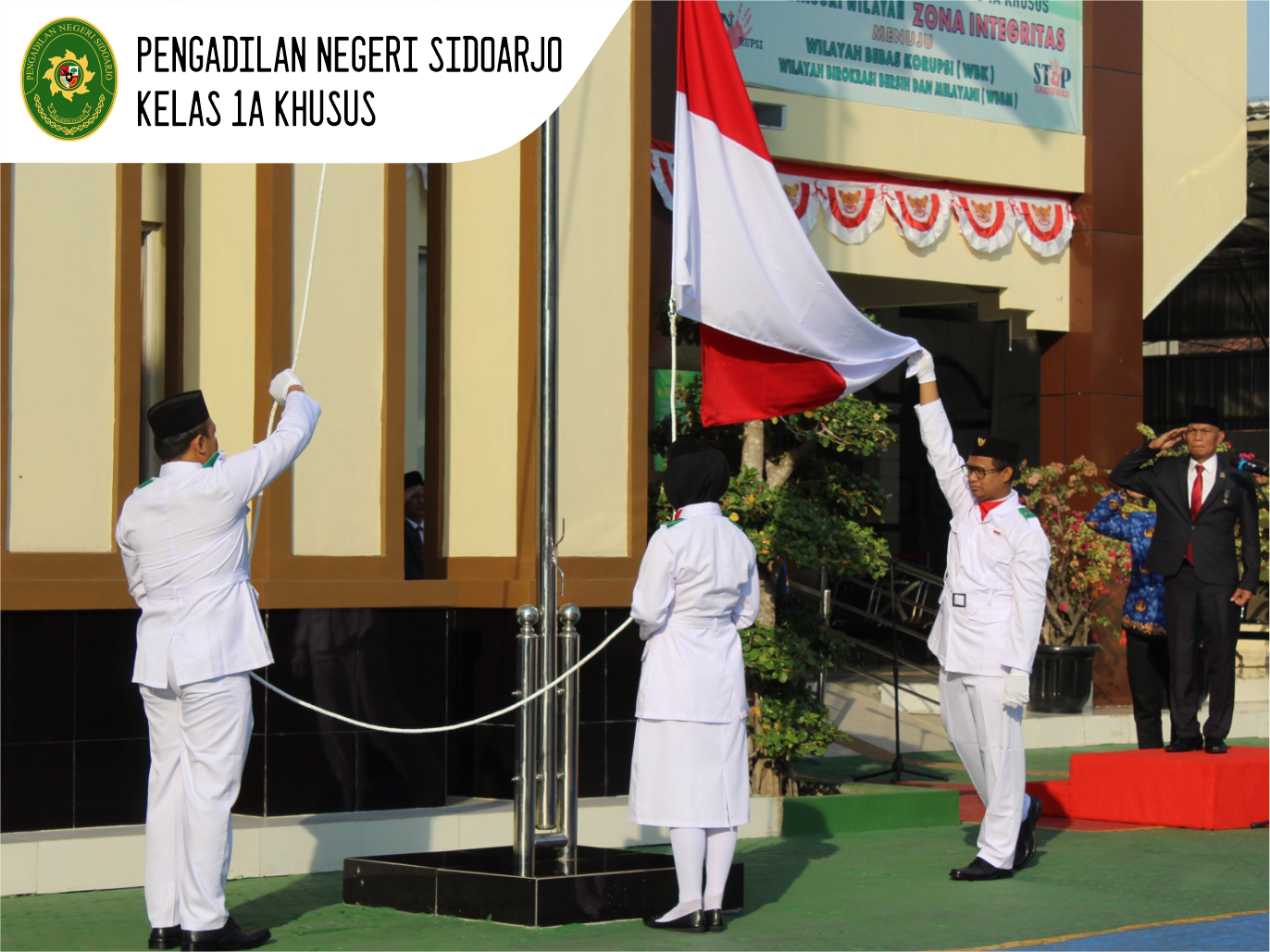 UPACARA PERINGATAN HUT KEMERDEKAAN REPUBLIK INDONESIA KE - 78